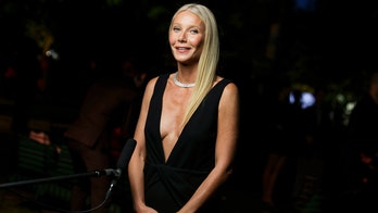Gwyneth Paltrow shows off figure in blue bikini during summer getaway with husband Brad Falchuk