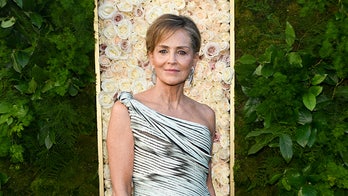 Sharon Stone, 67, shows off in animal-print swimsuit during LA boat day