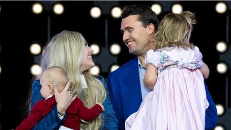 Erika Kirk reveals what she tells her daughter when she asks 'where's daddy?'