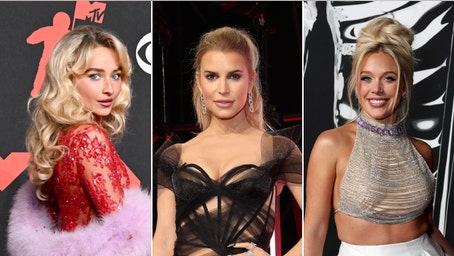 Sabrina Carpenter, Jessica Simpson, Megan Moroney heat up VMAs red carpet in sheer gowns