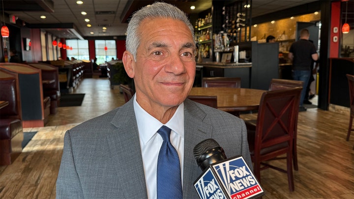 Republican aiming to flip blue state rips Dem rival for blaming 'everything on Trump’