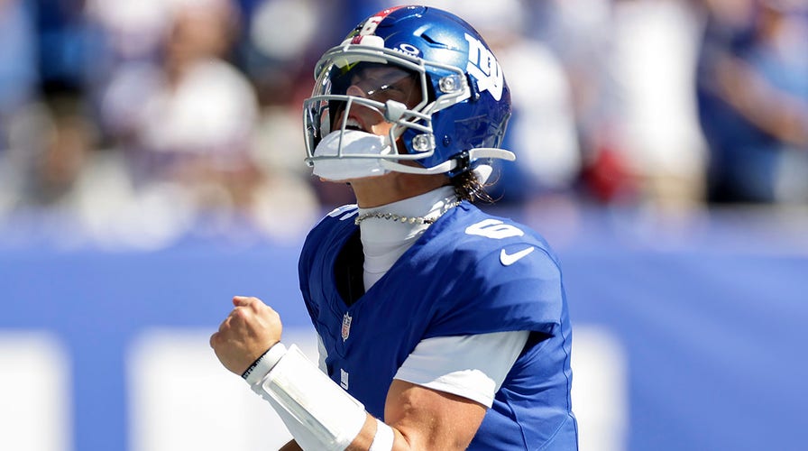 Why Michael Strahan is cautious about Giants starting Jaxson Dart? | FOX NFL Kickoff