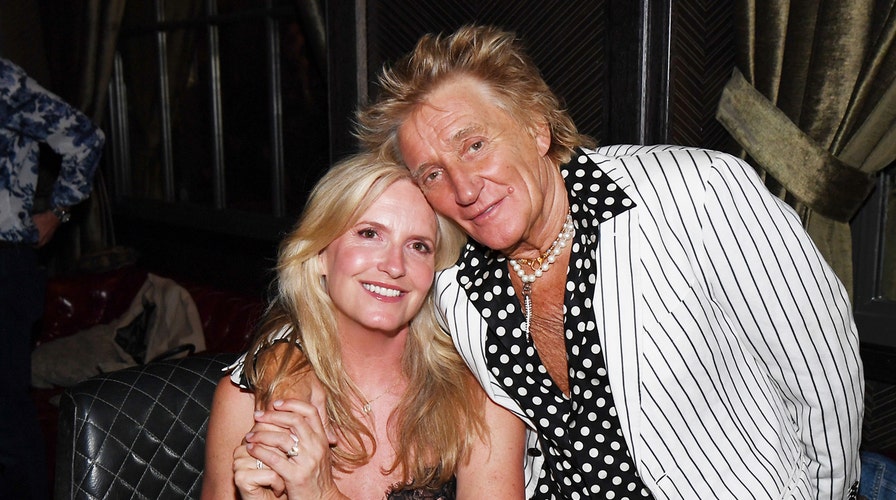 Rod Stewart’s wife says she would have left him if he refused to have children