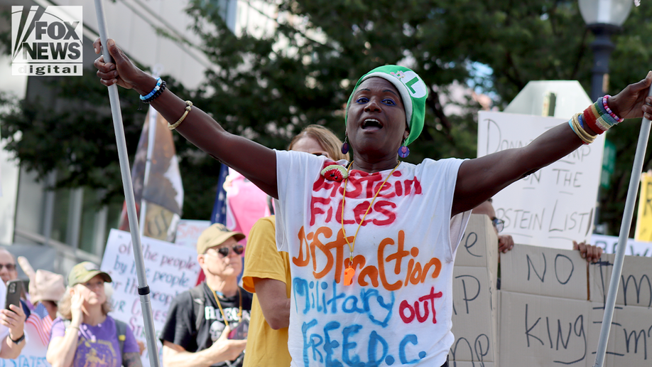 labor day protest in navy yard