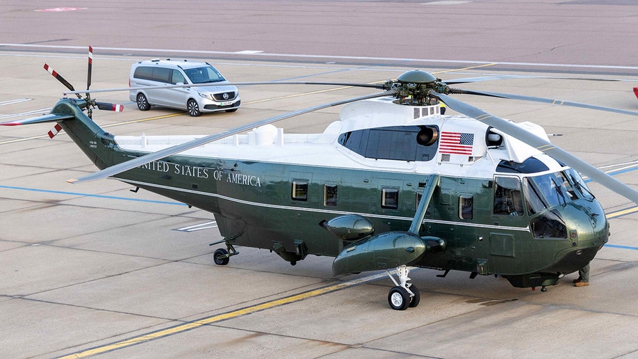 Marine One emergency landing in the U.K.