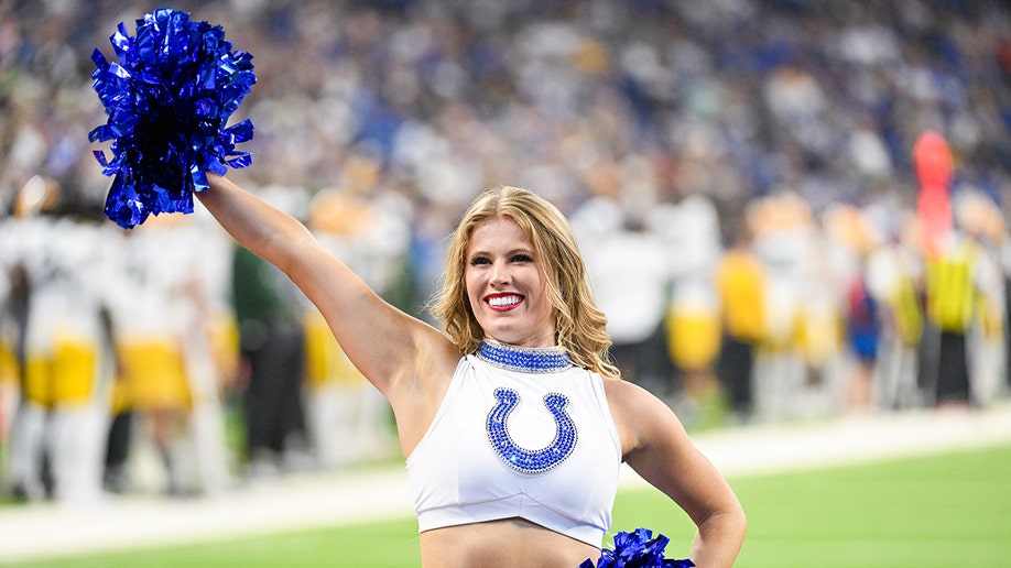 Ondas de animadora de los Colts