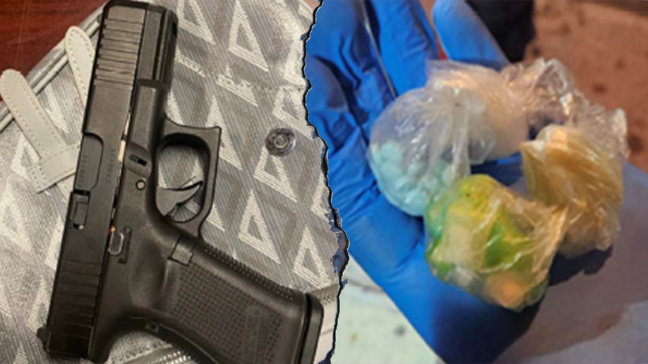 Gun and Drugs recovered in dc
