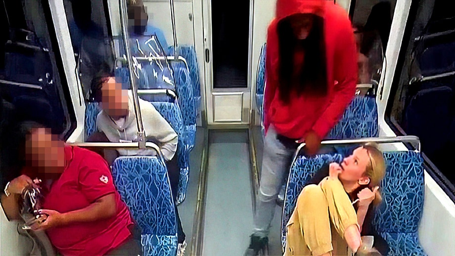 Video shows Charlotte train stabbing suspect before attack and minutes before arrest