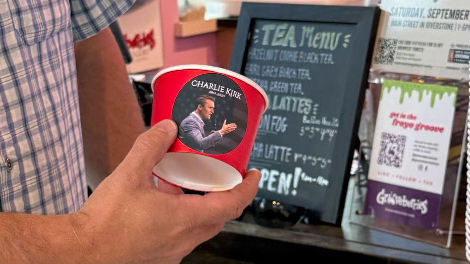 Frozen yogurt joint 'receiving hate' and death threats following Charlie Kirk tribute