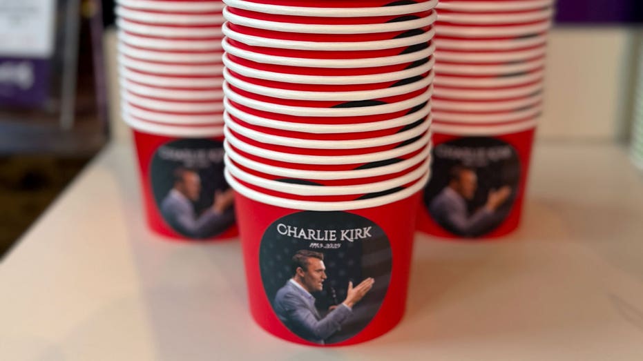Frozen yogurt business pays tribute to 'martyr' Charlie Kirk as product flies 'off the shelves'