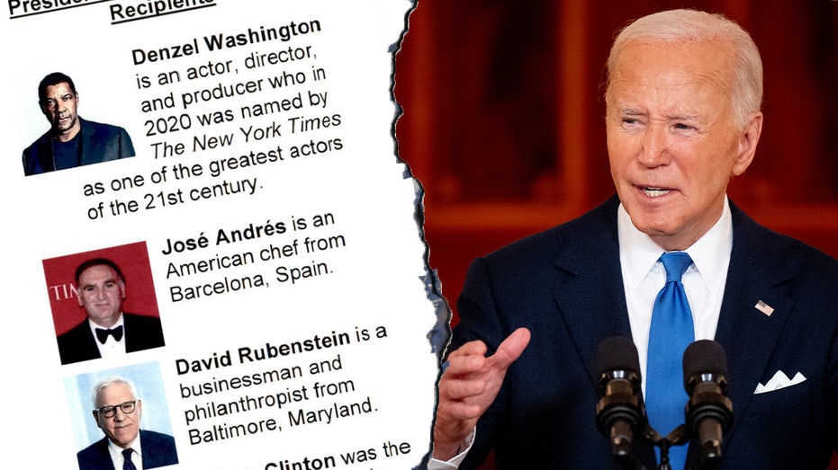 EXCLUSIVE: Unearthed Biden note cards reveal he had bios, photo reminders on Hillary Clinton, Schumer