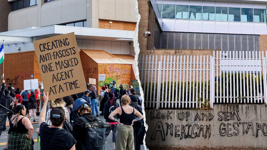 Trump vows 'full force' as he plans to send troops to Portland amid anti-ICE protests