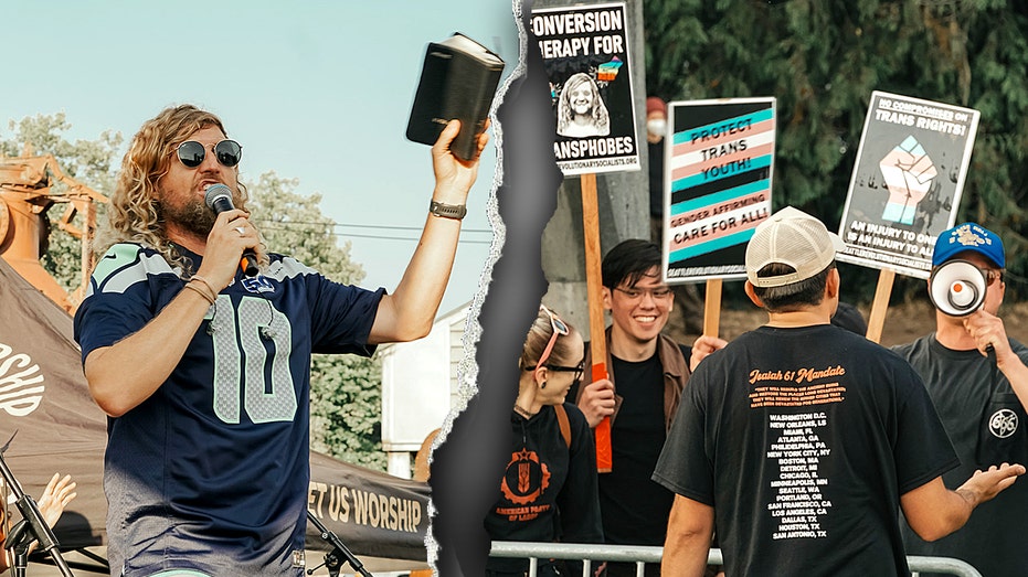 Christian worship rally in Seattle remains peaceful despite progressive protests