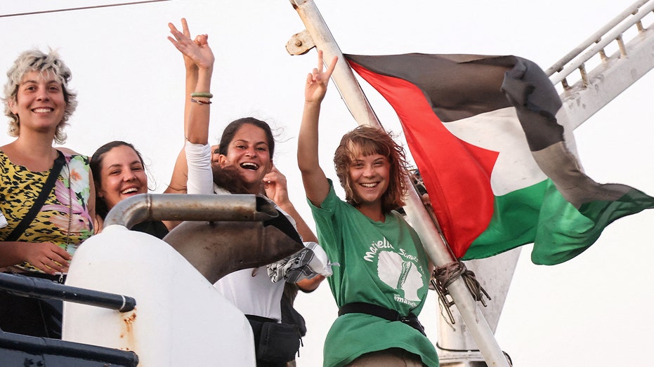Israel claims Greta Thunberg's flotilla seeking to break Gaza blockade has Hamas ties, cites documents