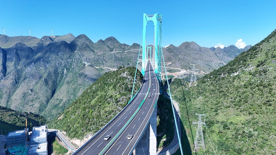 World's tallest bridge cuts 2-hour mountain trip to just 2 minutes: See the jaw-dropping photos