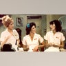 "Alice" cast members Polly Holliday, Linda Lavin and Beth Howland