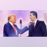 Charlie Kirk with President Donald Trump