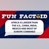 Africa is larger than the U.S., China, India, Mexico, and most of Europe combined