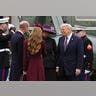 Prince William and Kate Middleton greet Donald and Melania Trump