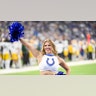 Colts cheerleader waves