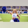 Colts cheerleader smiles