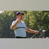 Justin Rose celebrates