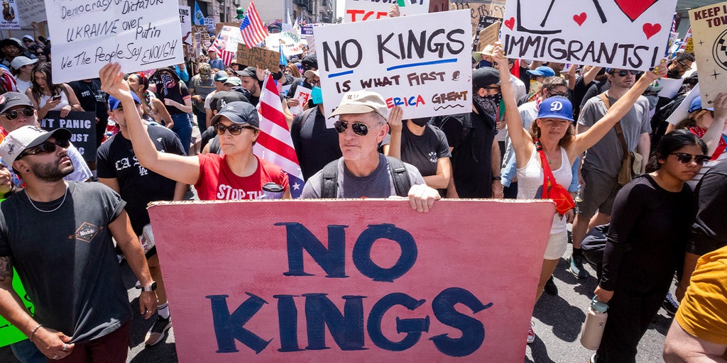 LIZ PEEK: Democrat fury fuels 'No Kings' protests but endgame is elusive