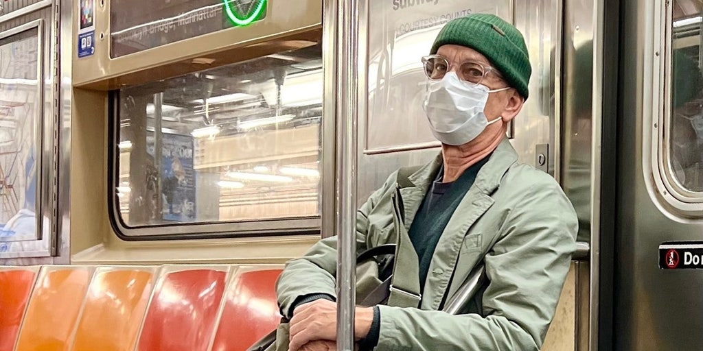 Tom Hanks goes incognito on NYC subway with mask and beanie during recent trip