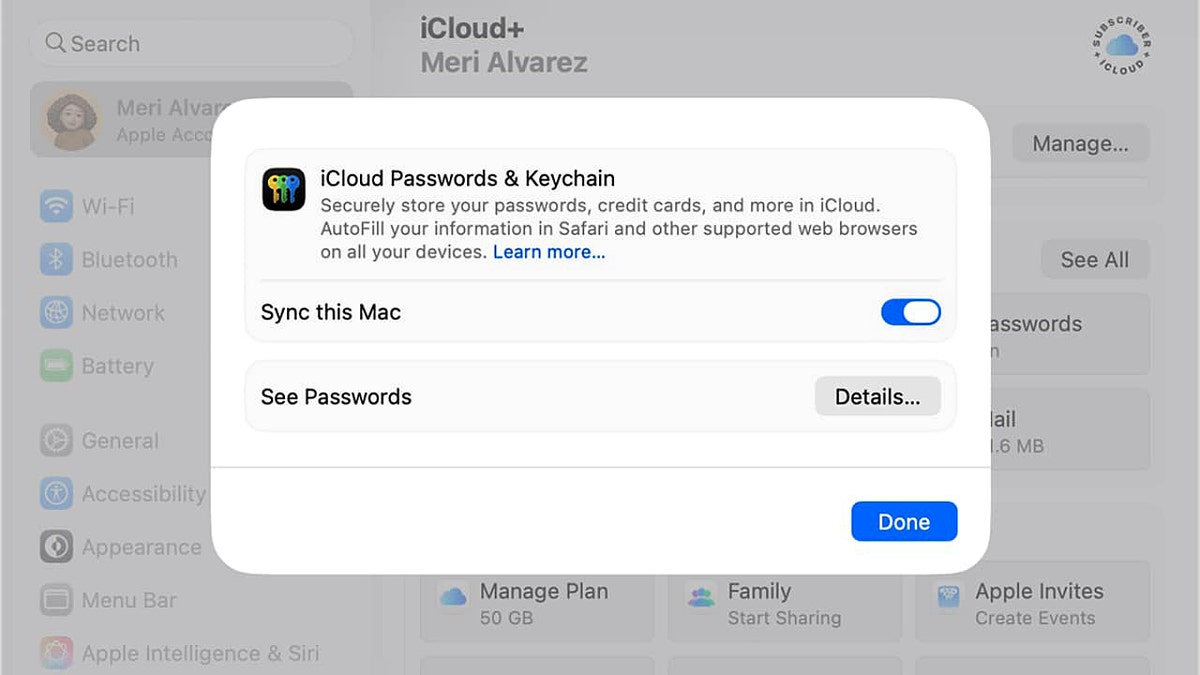 iCloud atslēgu piekariņš