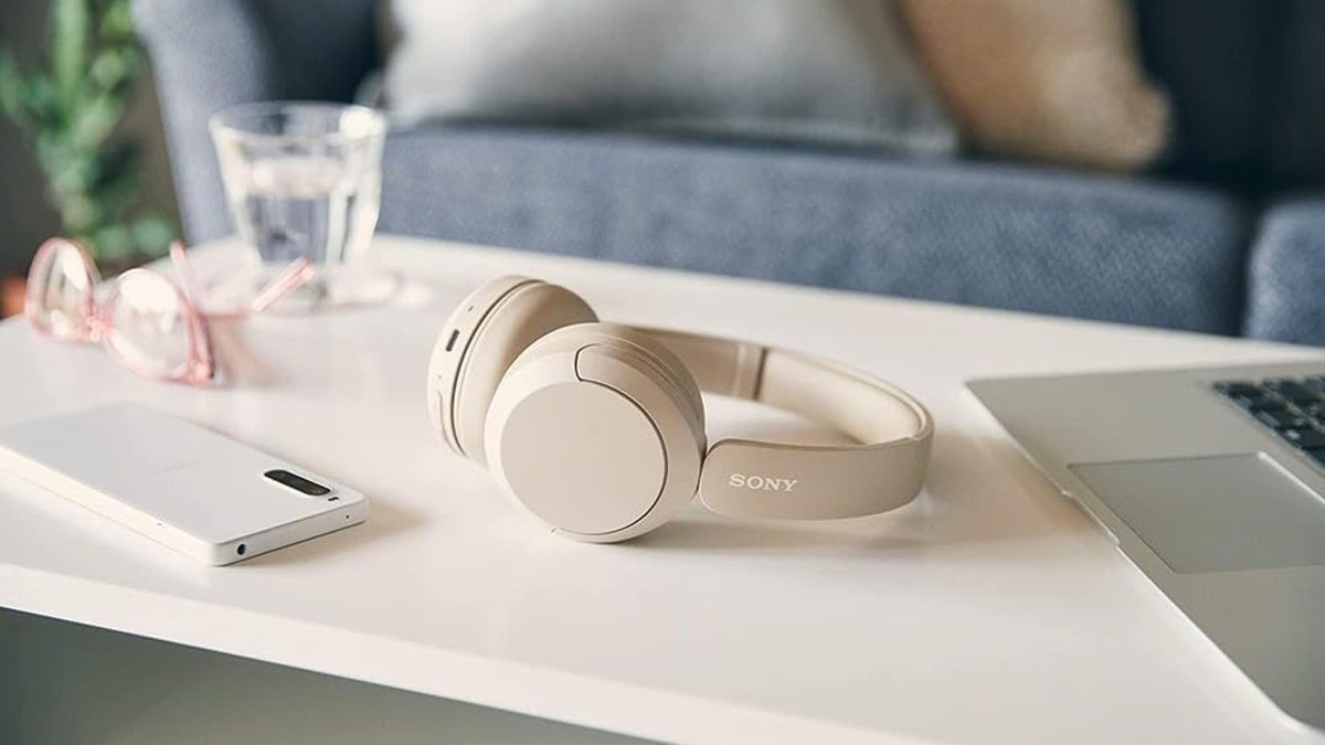 These affordable headphones offer quality sound and a long battery life. 