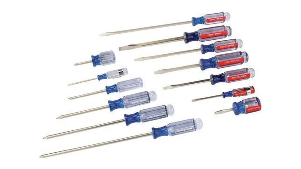 Always have the right screwdriver on hand. 