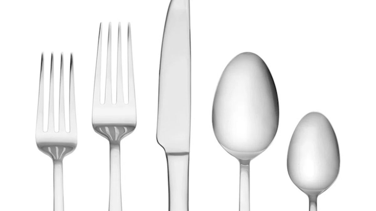 53-piece flatware set