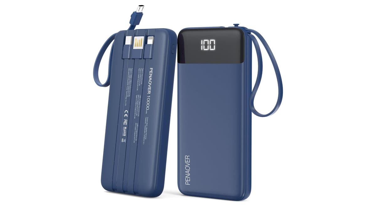 Charge your phone anywhere with a portable charger. 