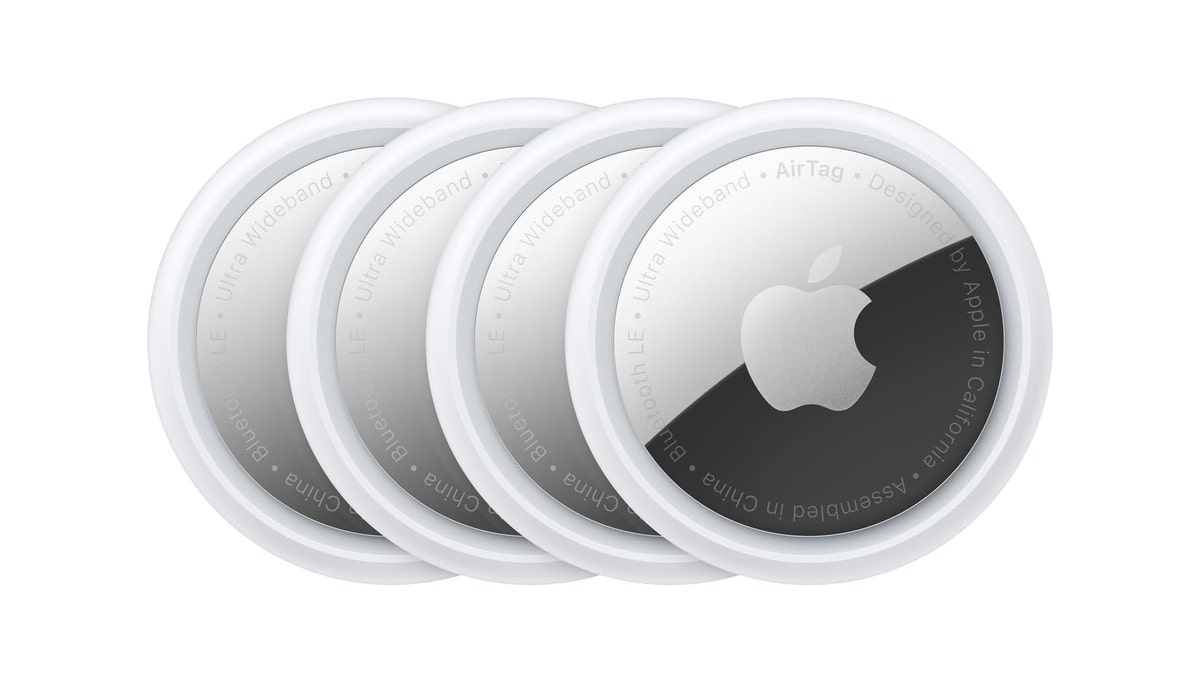 Keep track of lost items with an AirTag four-pack. 