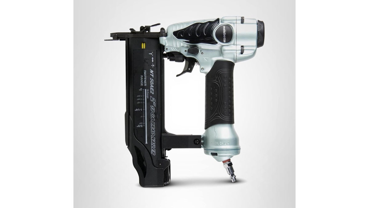 Make quick work of your woodworking projects with a brad nailer. 