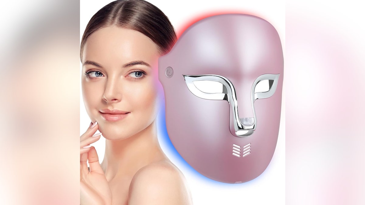 Improve the look and feel of your skin with this LED mask.