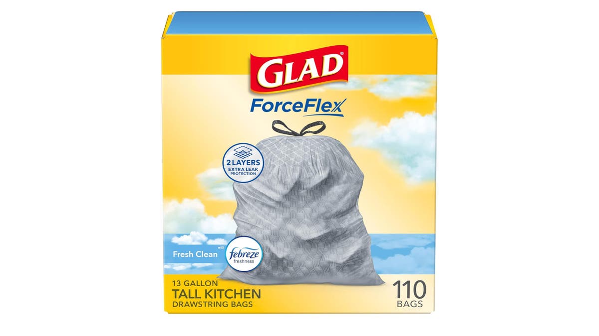 These trash bags are scented and extra strong. 