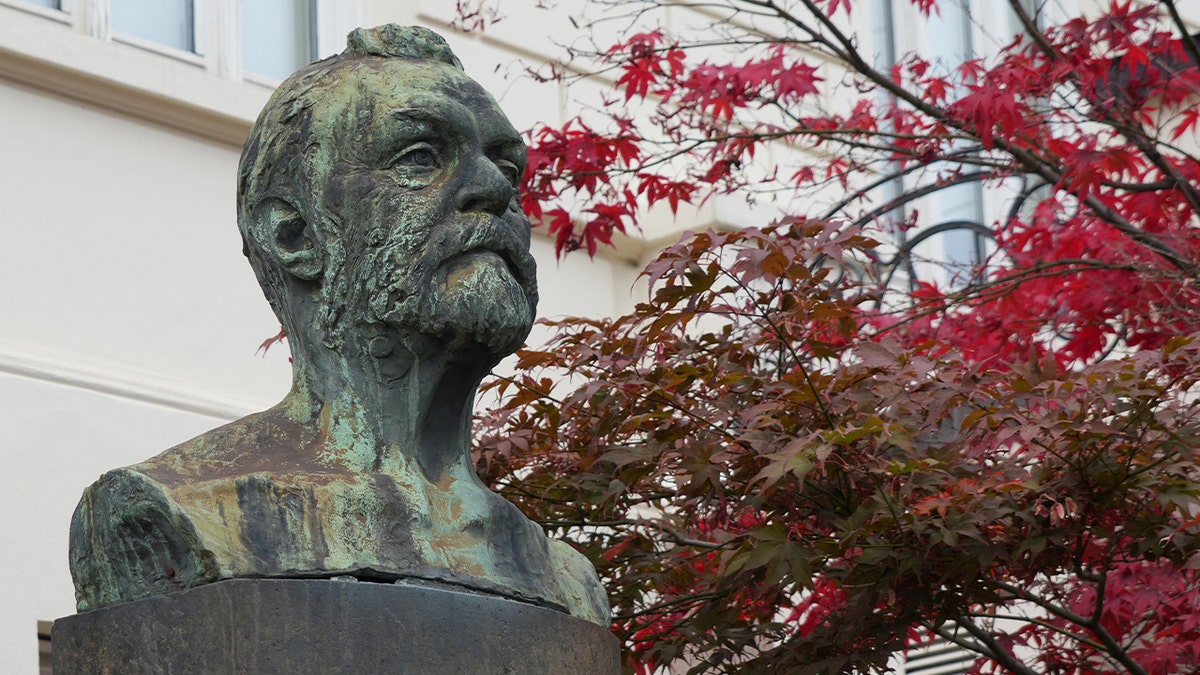 Bust of Alfred Nobel