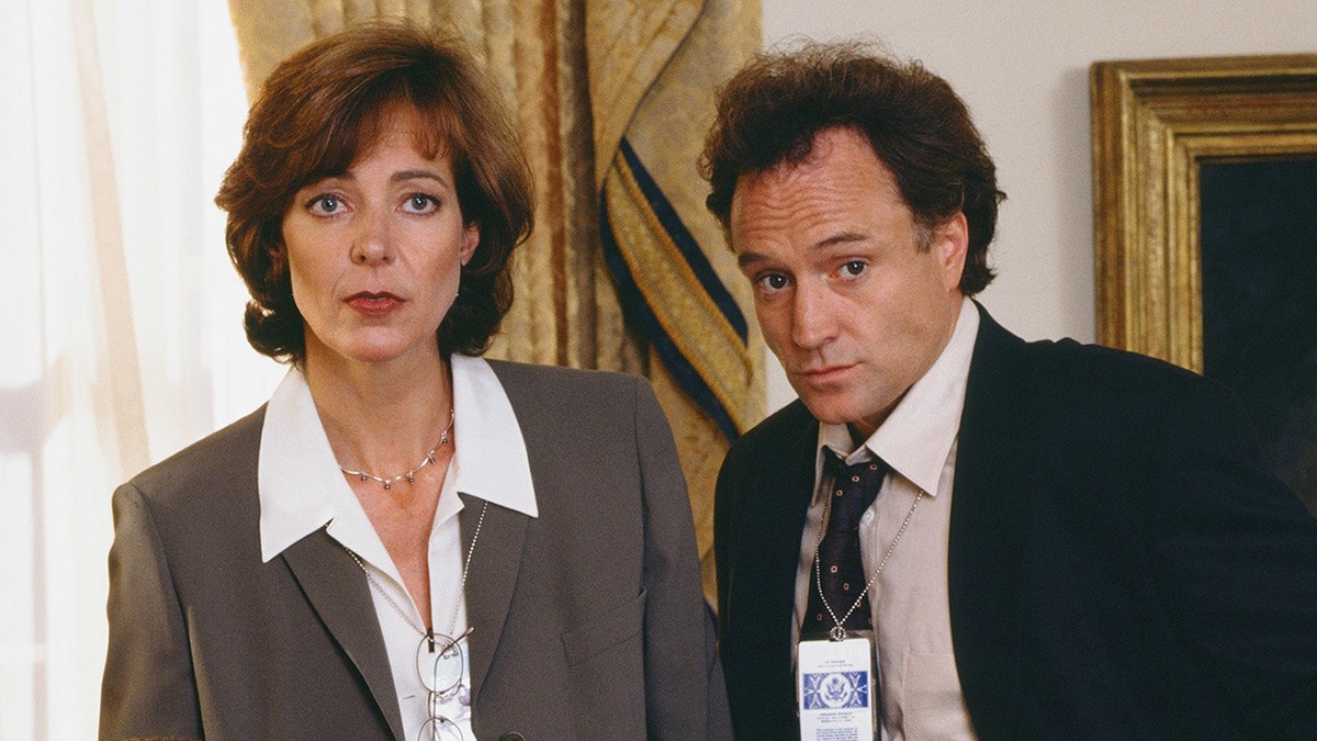 Allison Janney admits there's a former co-star she refuses to work with again, but won't say who  at george magazine