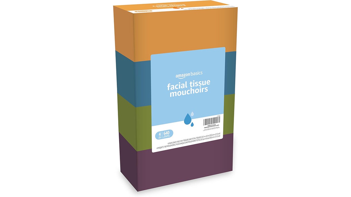 Tissues are a must-have for cold and flu season.