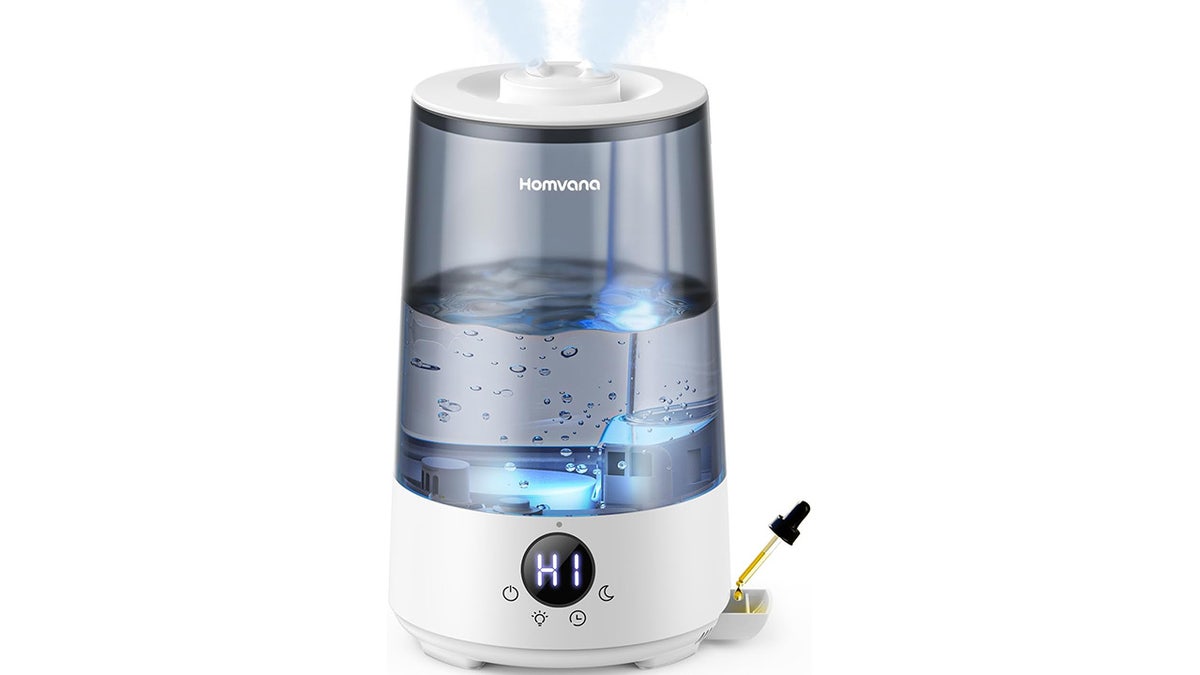 Relax with this ultra-quiet humidifier. 