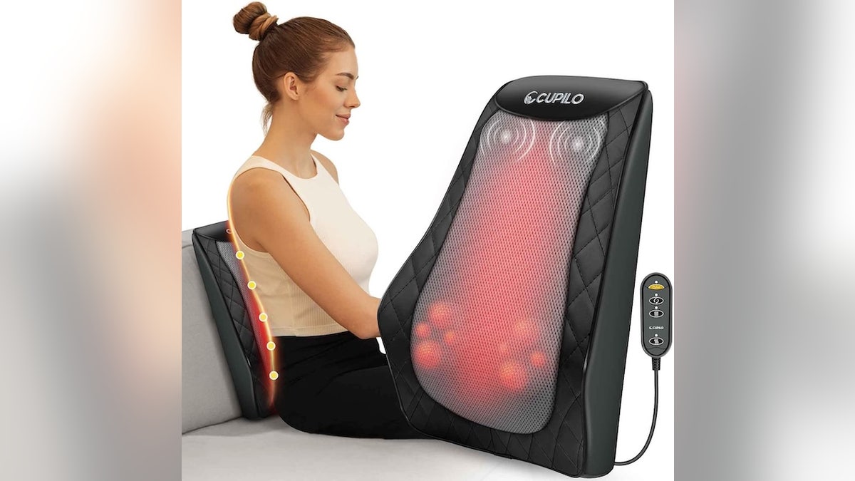 Choose from a variety of massage intensities.