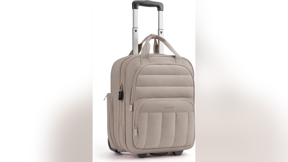 This bag is roomy and has many well-thought-out pockets.