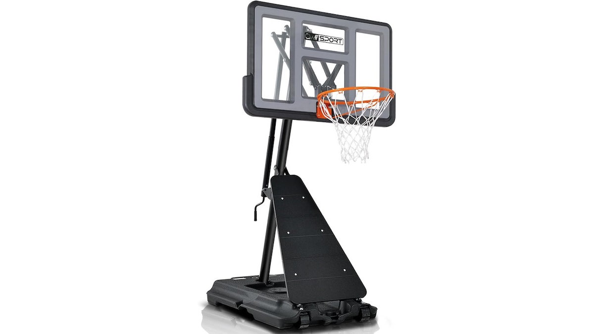 Shooting hoops is a fantastic way for the whole family to boost cardio and build strength. 