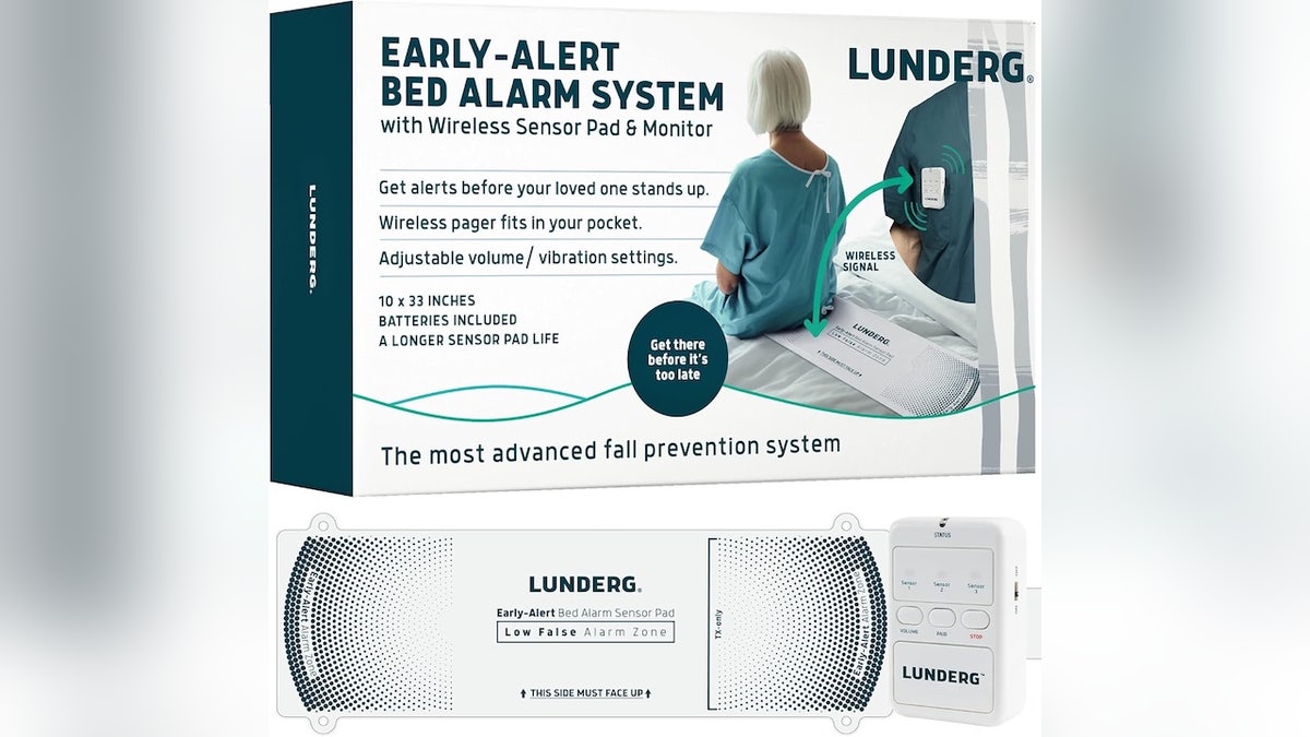 Stop falls before they happen with an early alert bed alarm pad and pager.