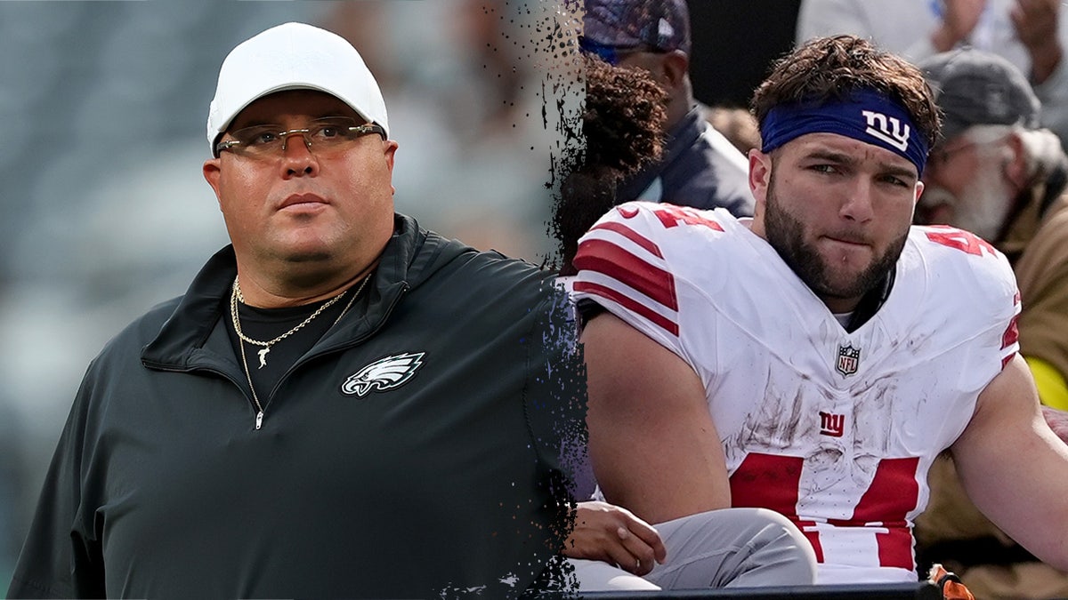 NFL news: Eagles’ ‘Big Dom’ DiSandro visits Giants’ Cam Skattebo with food NFL news: Eagles’ ‘Big Dom’ DiSandro visits Giants’ Cam Skattebo with food
