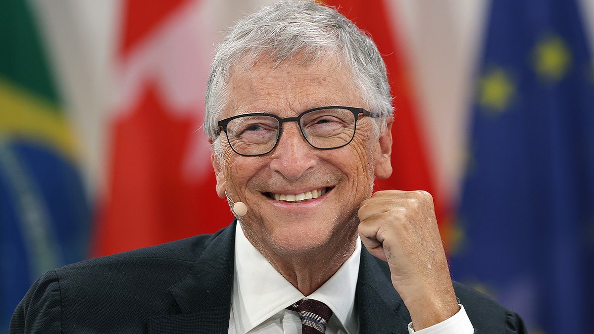 Bill Gates at international event