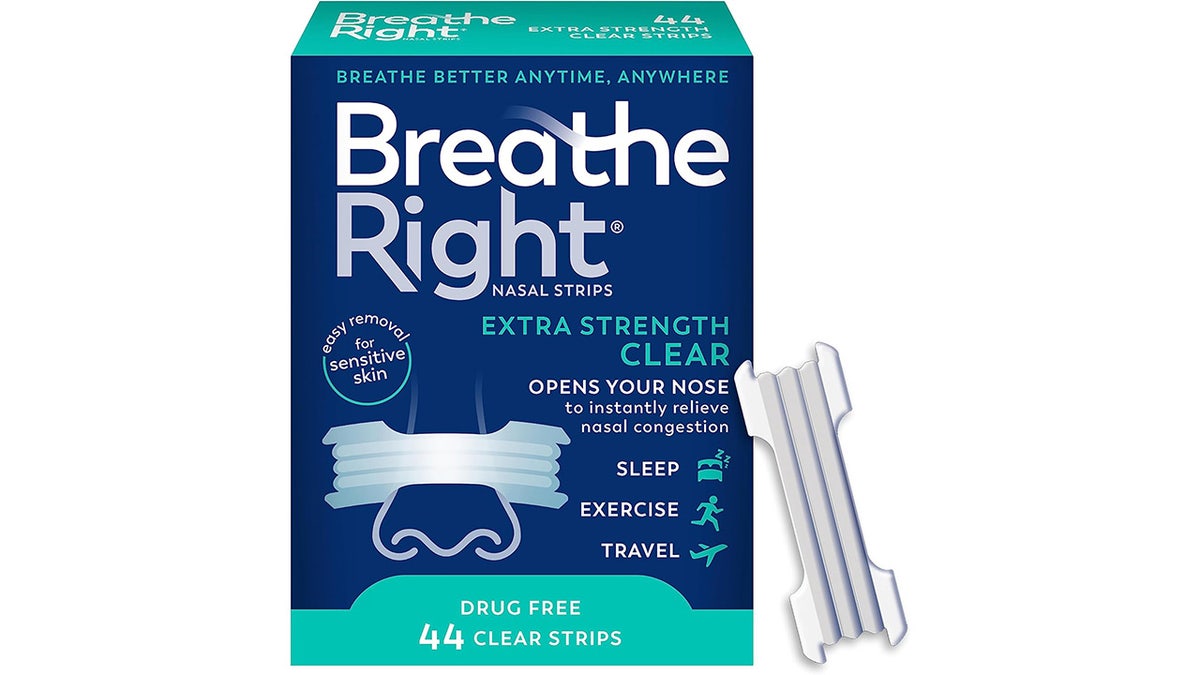 Breathe easier with these nasal strips.