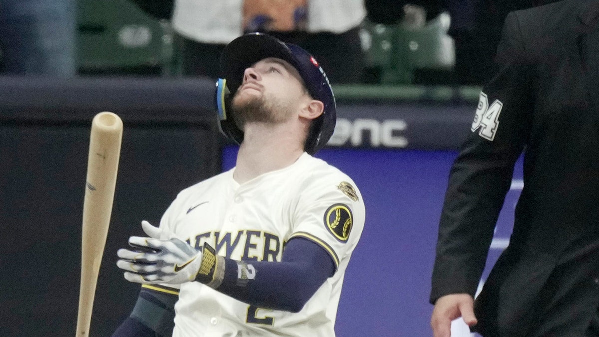 Brice Turang reacts