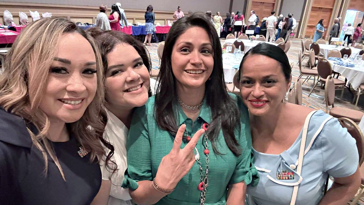 Esmeralda Cantu-Castle poses at a convention